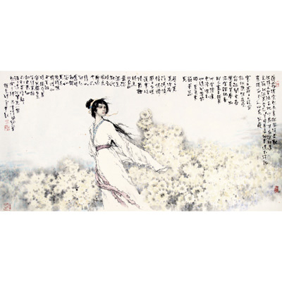 李清照小像