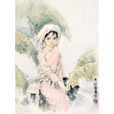 写生少女