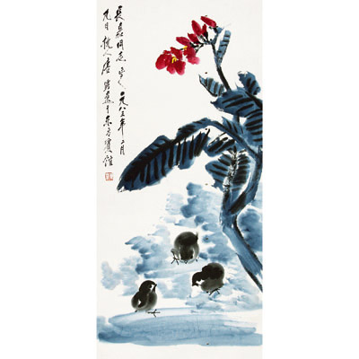 芭蕉雏鸡