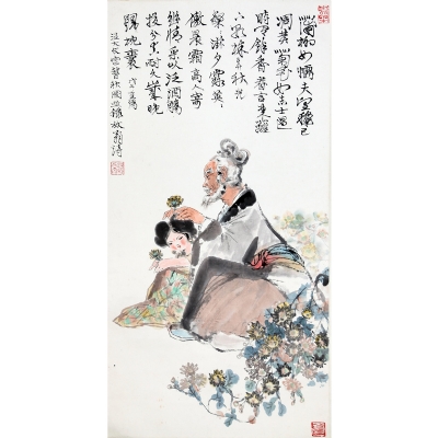 簪秋图