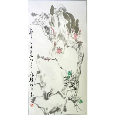 松猴双寿
