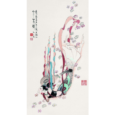 天女散花