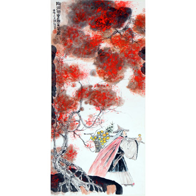 陶渊明采菊