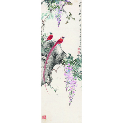 双清双寿图