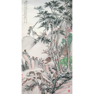 百侯图
