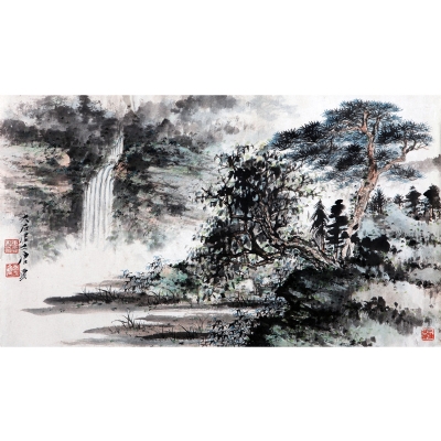 飞流直下三千尺