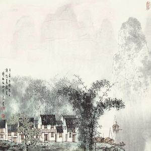 漓江晨韵图