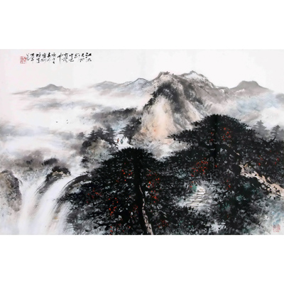 江流山色