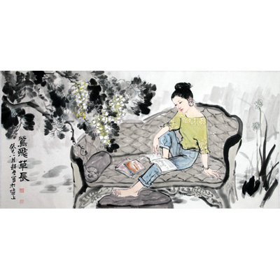 鶯飛草長