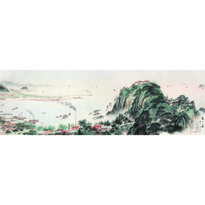 长江之晨
