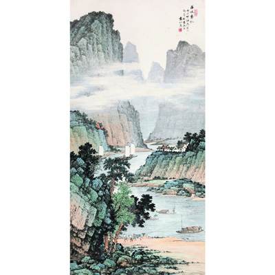 巫峡春帆