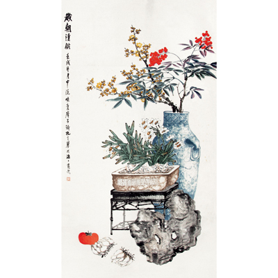 岁朝清供