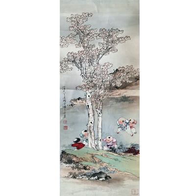 婴戏图（五子）