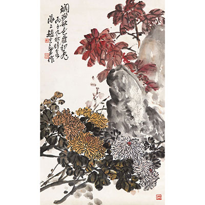 秋雁图
